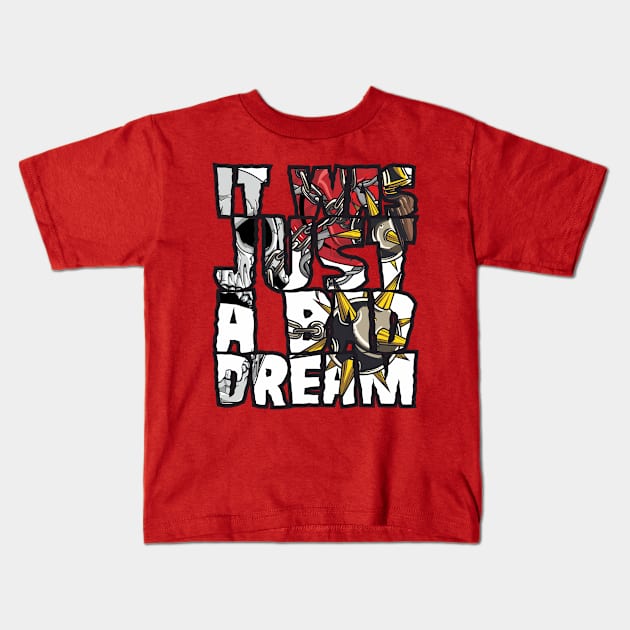 JUST A BATH DREAM 3 Kids T-Shirt by KAOZ